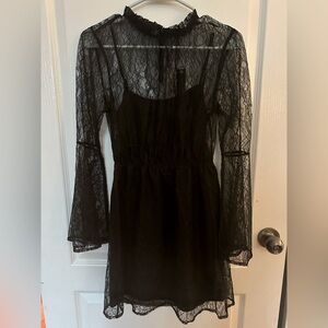Women’s Steve Madden black lace dress